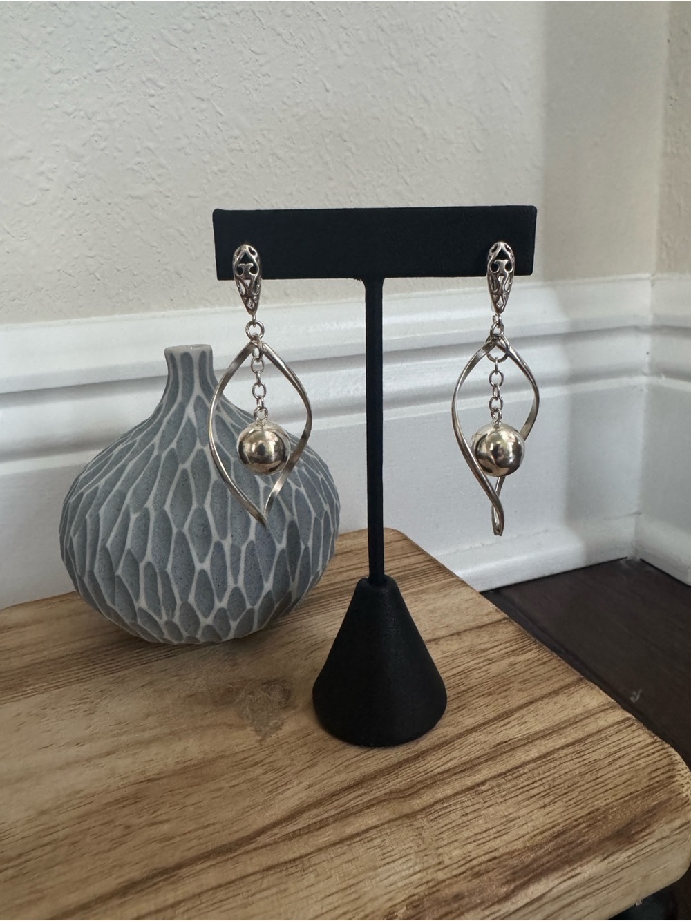 NWOT Sterling Silver Drop Dangle Earrings